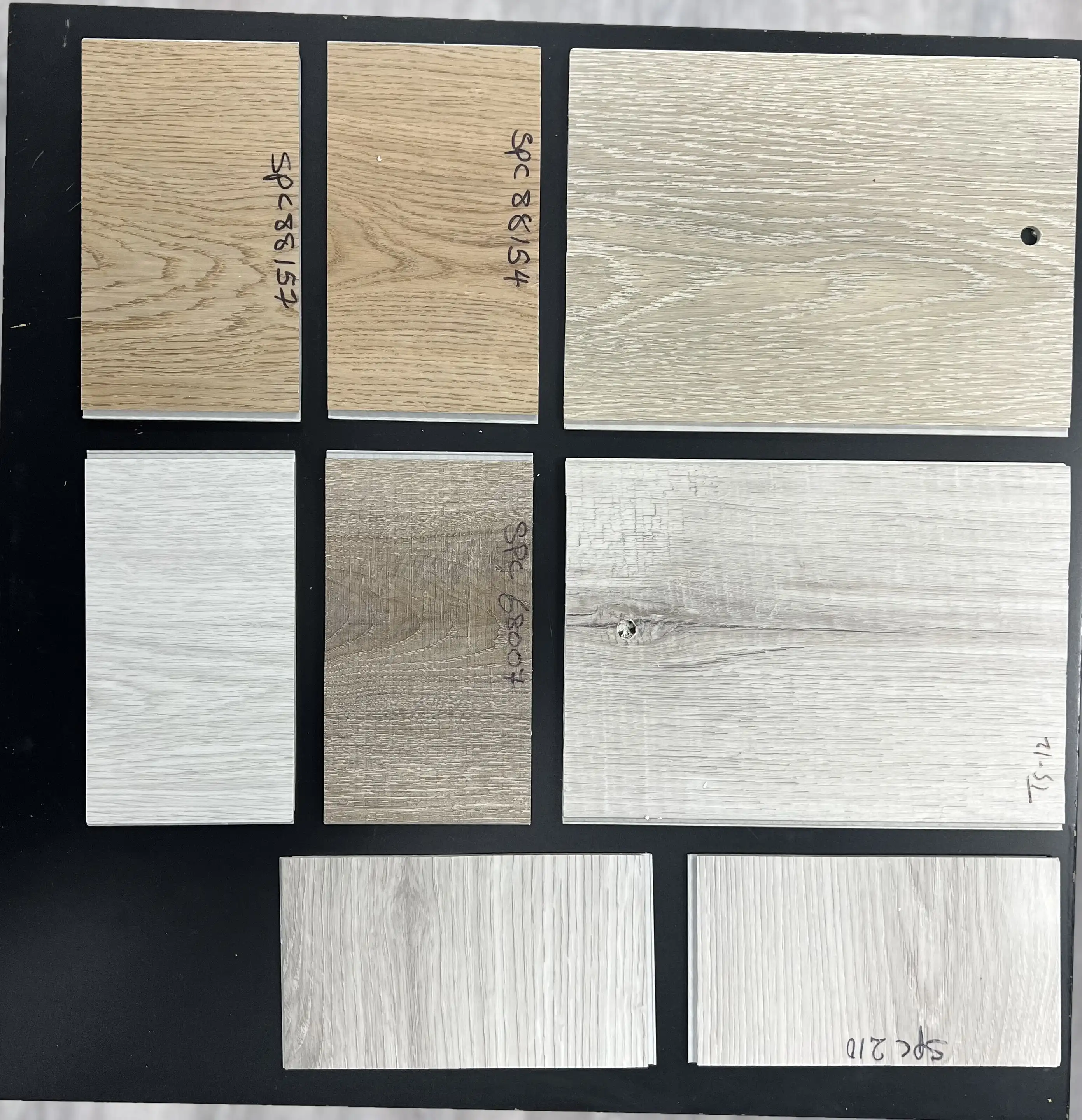 Wide-plank flooring installed by HMH Construction in a finished living space
