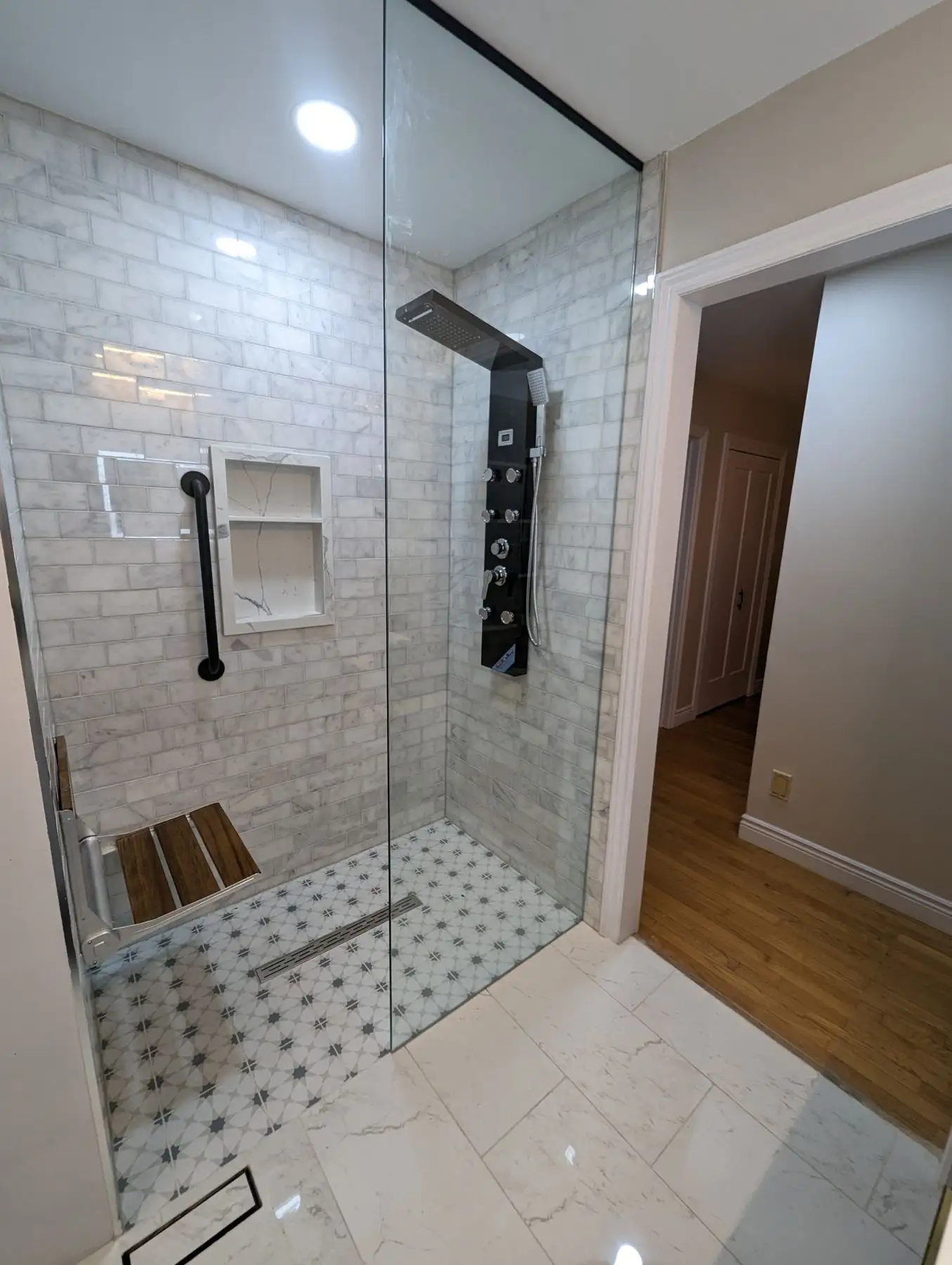 Main-Floor Renovation and Walk-In Shower Conversion in Acton — completed by HMH Construction