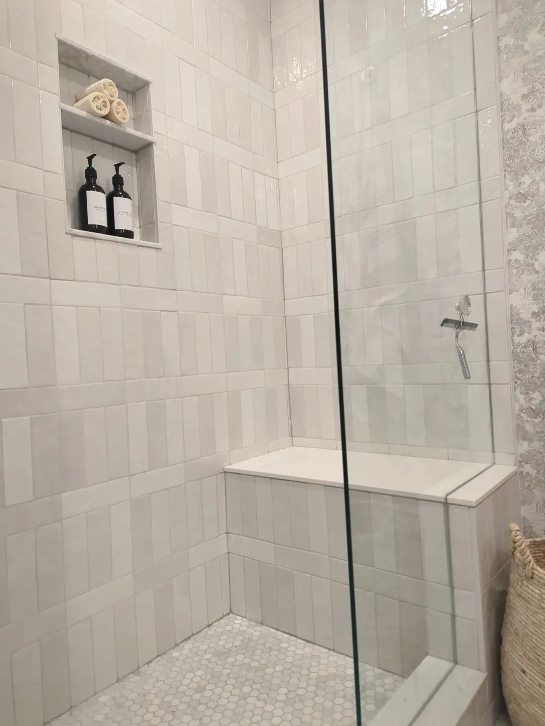 Bathroom, Hardwood and Staircase Renovation in Milton — completed by HMH Construction