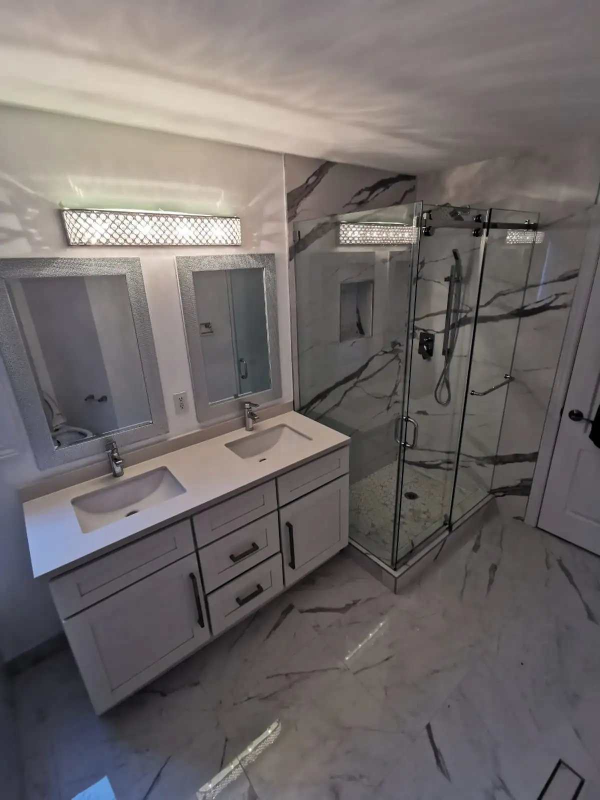 Bathroom Renovation in Ajax: Finishing What Another Contractor Left — completed by HMH Construction
