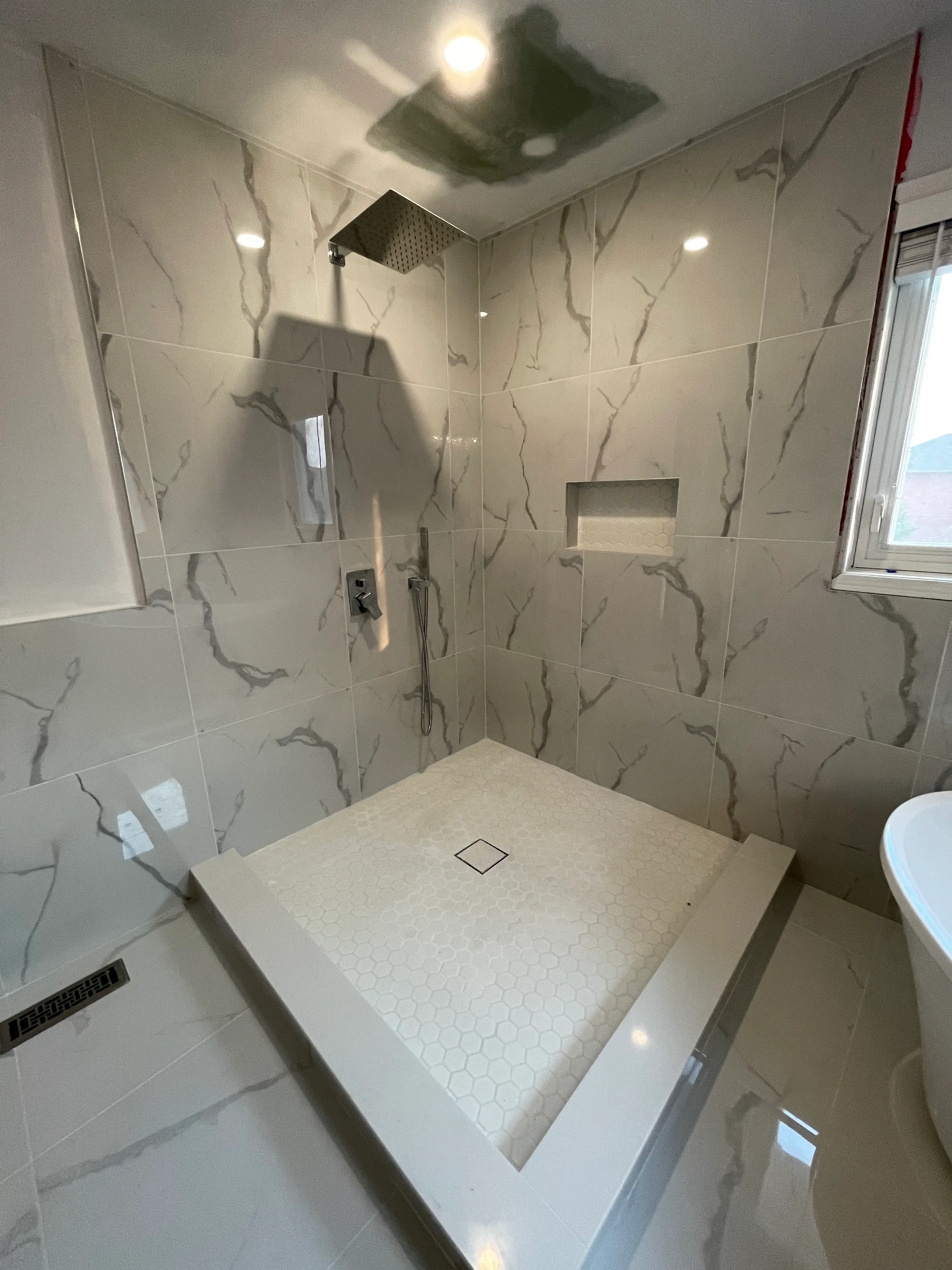 Three-piece bathroom renovation